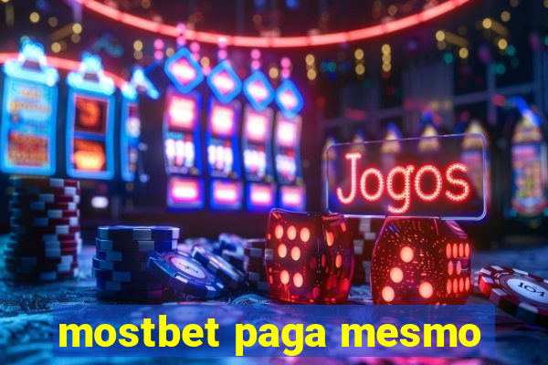 mostbet paga mesmo